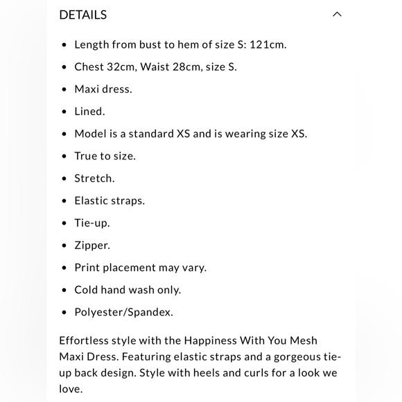 Hello Molly Mesh Maxi Dress - Picture 7 of 7